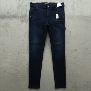 Express Jeans Women's Size 12R Blue High-Rise Legging Denim 30.5" Inseam NWT